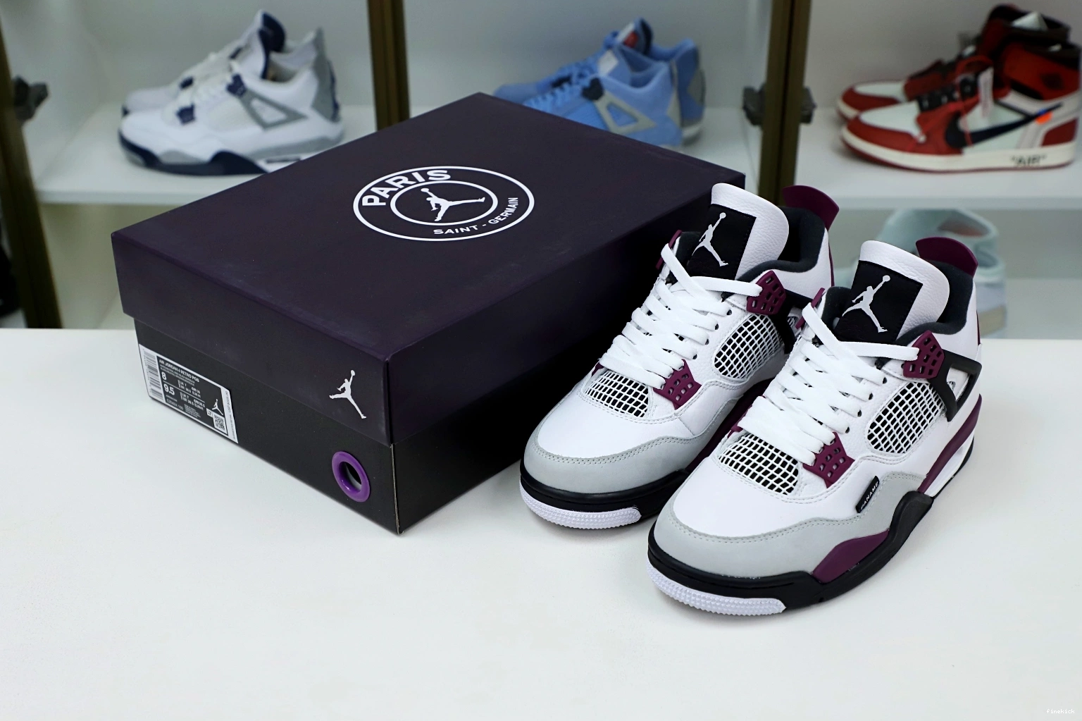 RETRO SAINT-GERMAIN 4 PARIS JORDAN 'BORDEAUX' AIR AIR X JORDAN 0307